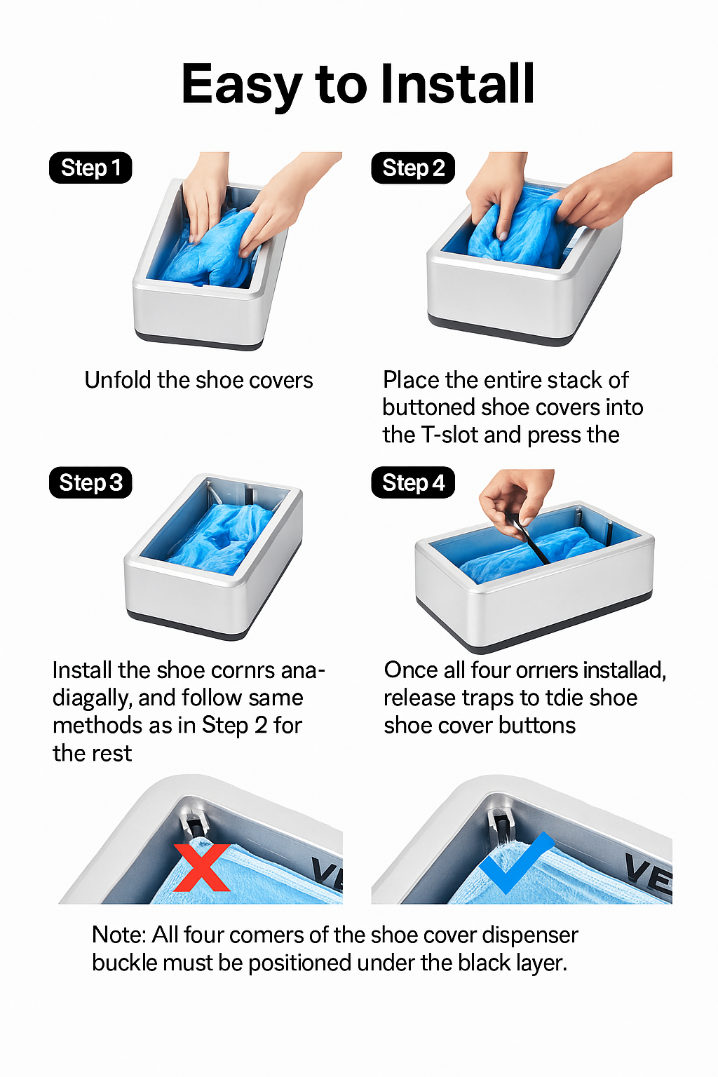Shoe Shields Dispenser