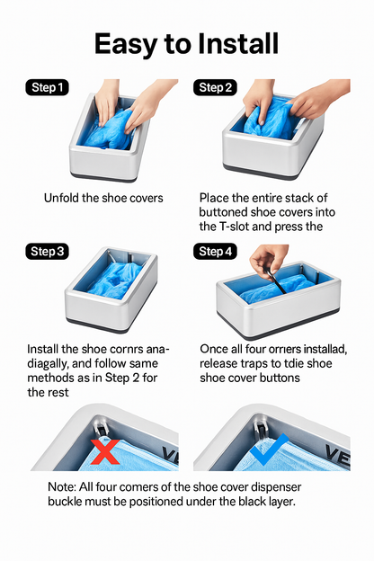 Shoe Shields Dispenser